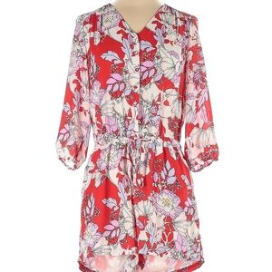 Floral Carolina Belle Romper Size 6